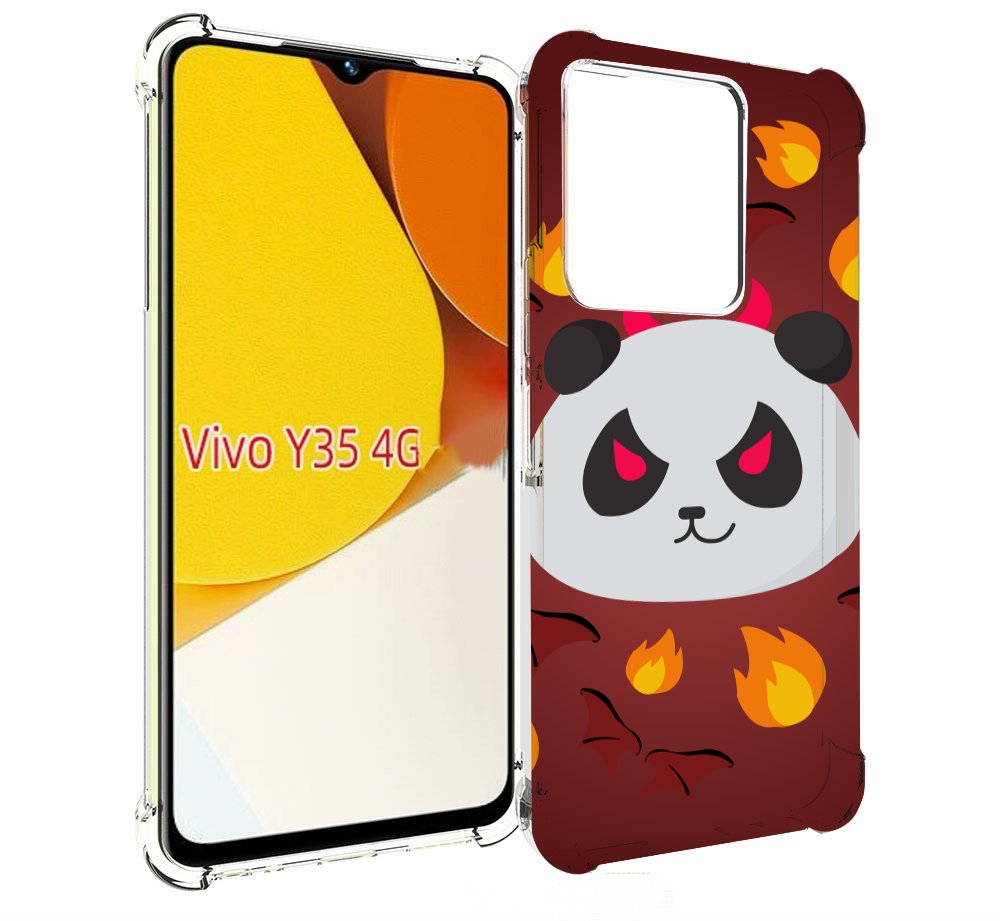 

Чехол MyPads огненная-панда для Vivo Y35 4G 2022 / Vivo Y22, Прозрачный, Tocco