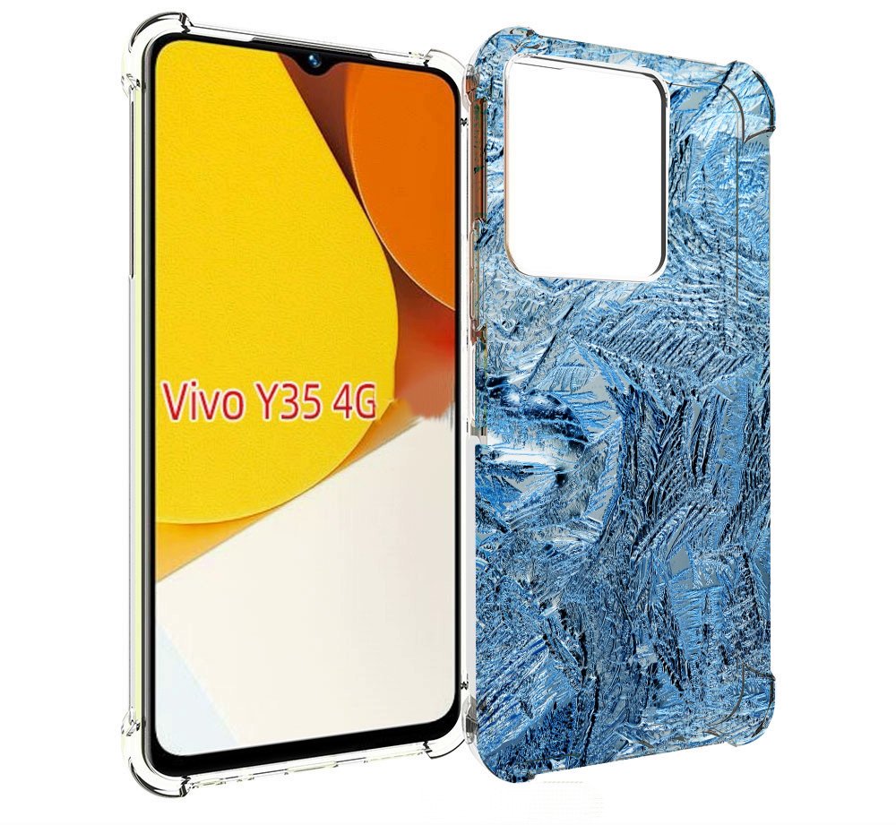 

Чехол MyPads обледенение для Vivo Y35 4G 2022 / Vivo Y22, Прозрачный, Tocco