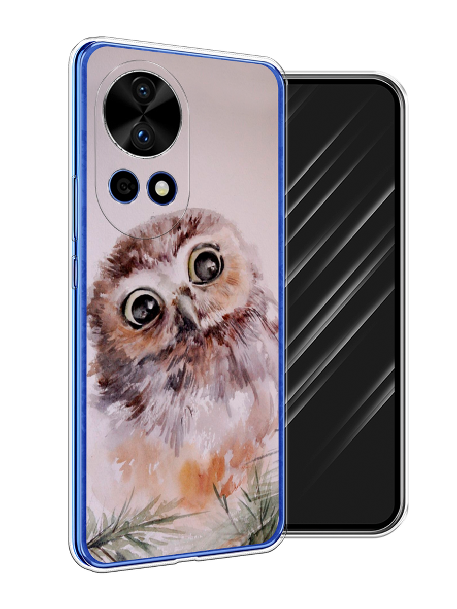 

Чехол Awog на Huawei Nova 12 Pro "Сова на розовом", Розовый;коричневый, 6123150-1
