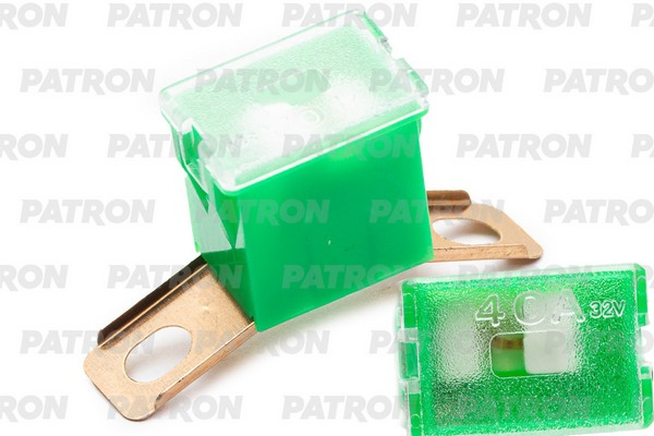 Предохранитель блистер 1шт PLA Fuse (PAL298) 40A зеленый 36x12x21.5mm PATRON PFS126