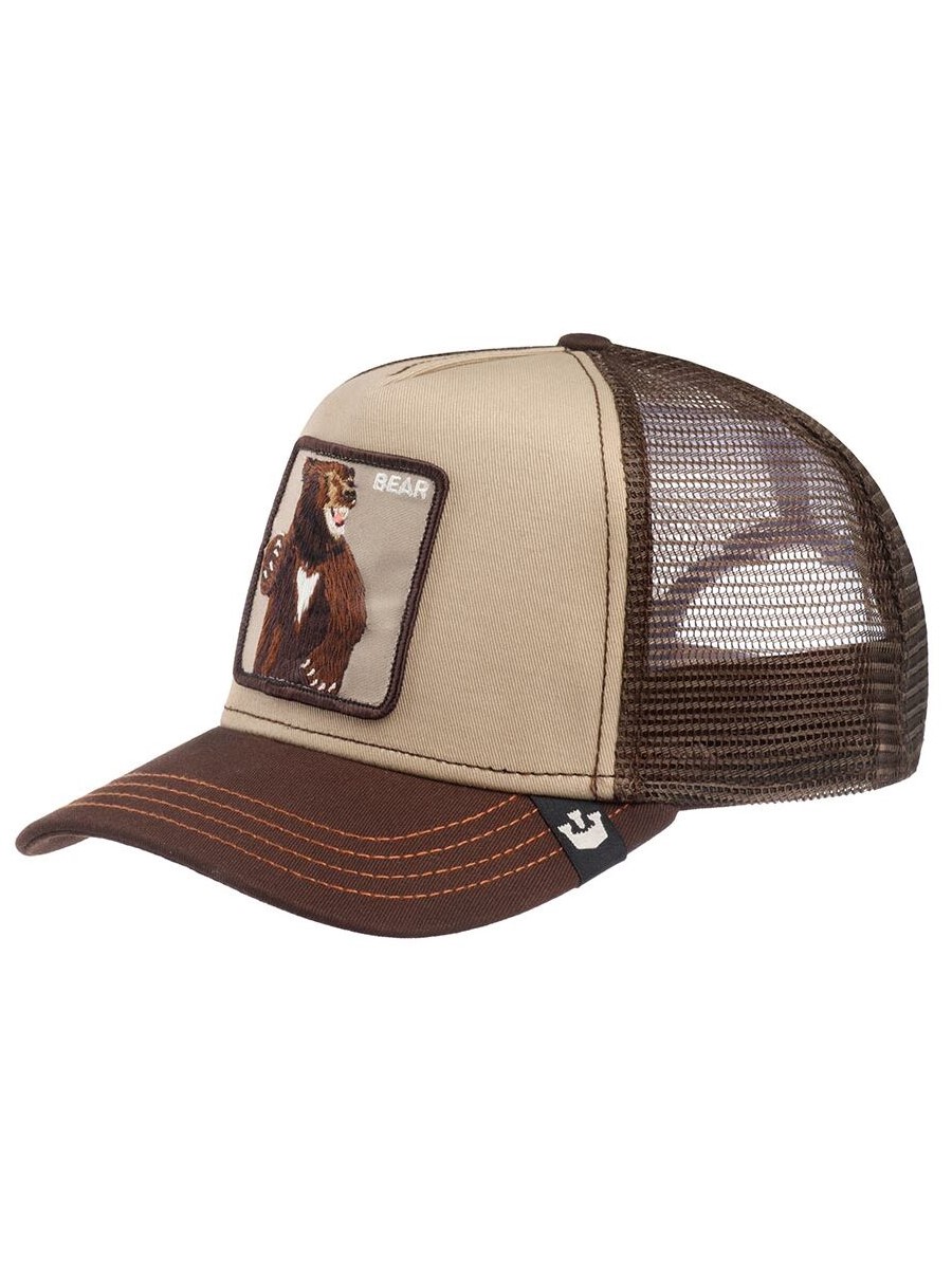 

Бейсболка унисекс GOORIN BROTHERS Animal Farm Lone Star, коричневый, Animal Farm Lone Star