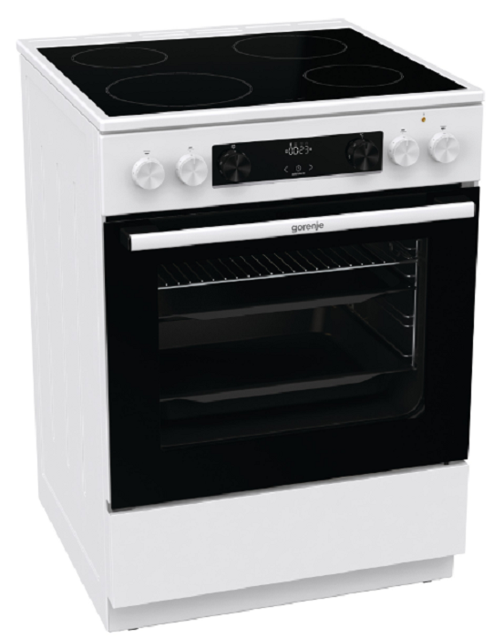 Электрическая плита Gorenje GEC6C40WD белый электрическая плита simfer f66vm05017