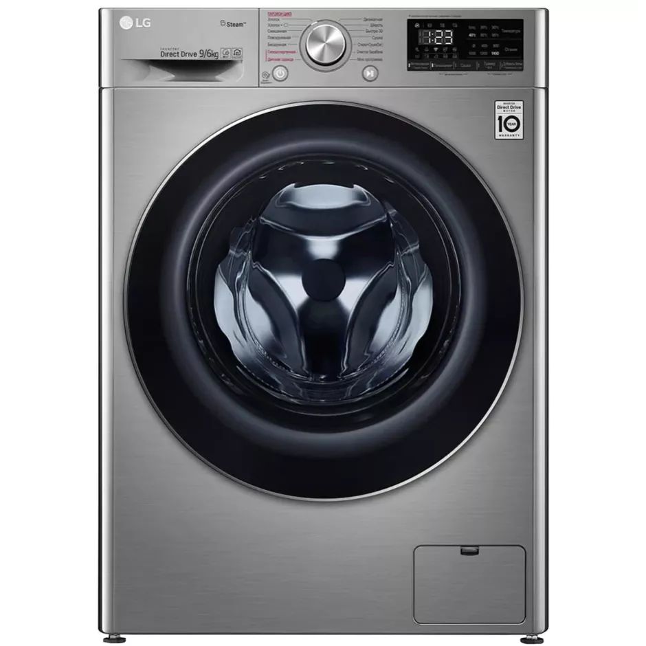 Стиральная машина LG F4V5VG2S серебристый посудомоечная машина gorenje gs541d10x серебристый