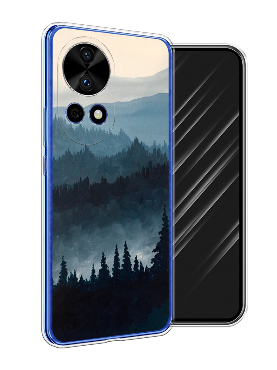 

Чехол Awog на Huawei Nova 12 Pro "Туманные горы", Бежевый;серый;черный, 6123150-1