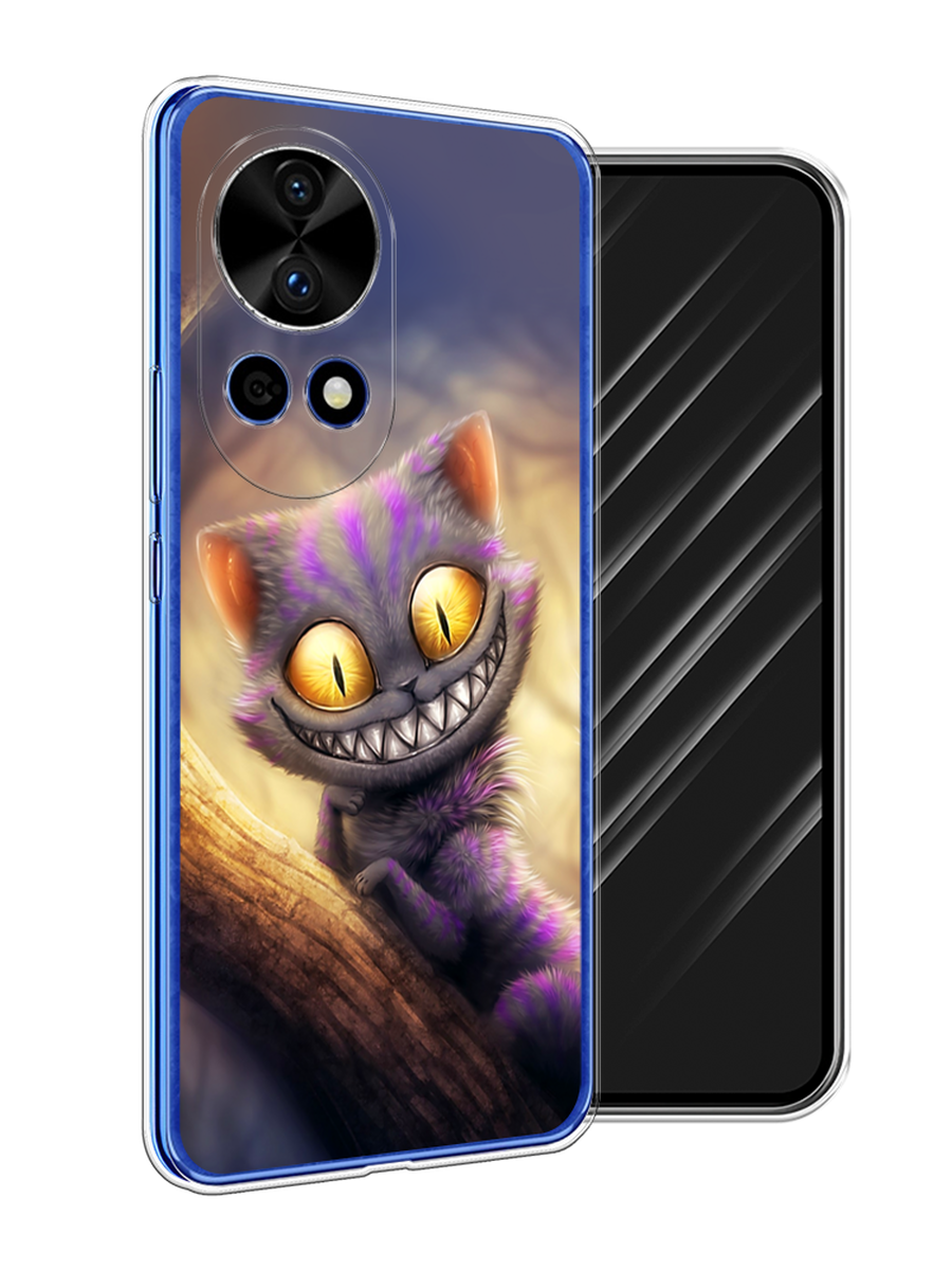 

Чехол Awog на Huawei Nova 12 Pro "Cheshire Cat", Фиолетовый;желтый, 6123150-1