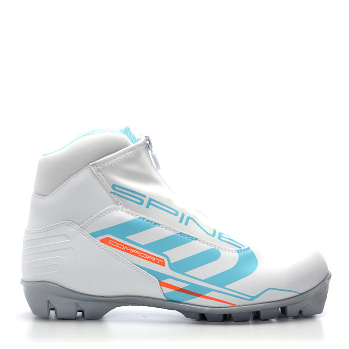 Лыжные ботинки SPINE SNS Comfort 483/4 белый бирюзовый 39