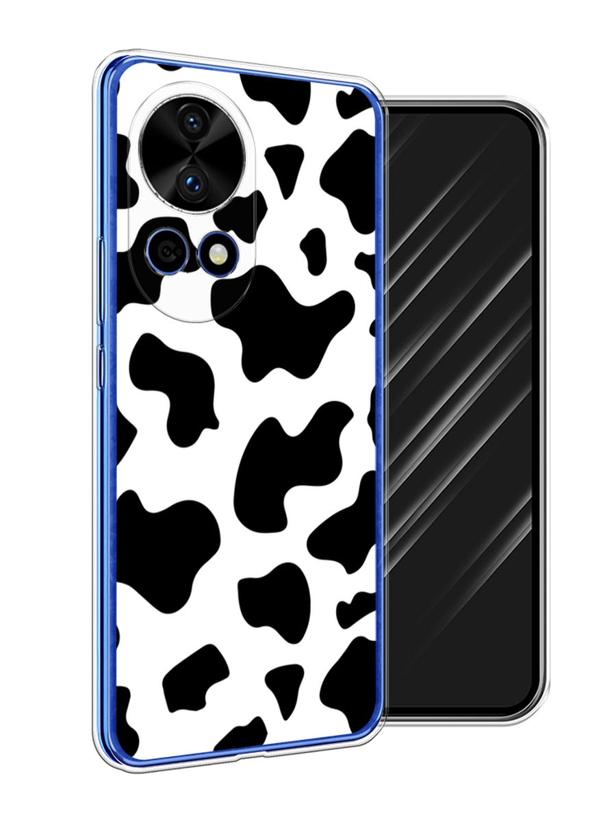 

Чехол Awog на Huawei Nova 12 Pro "Пятна коровы", Белый;черный, 6123150-1