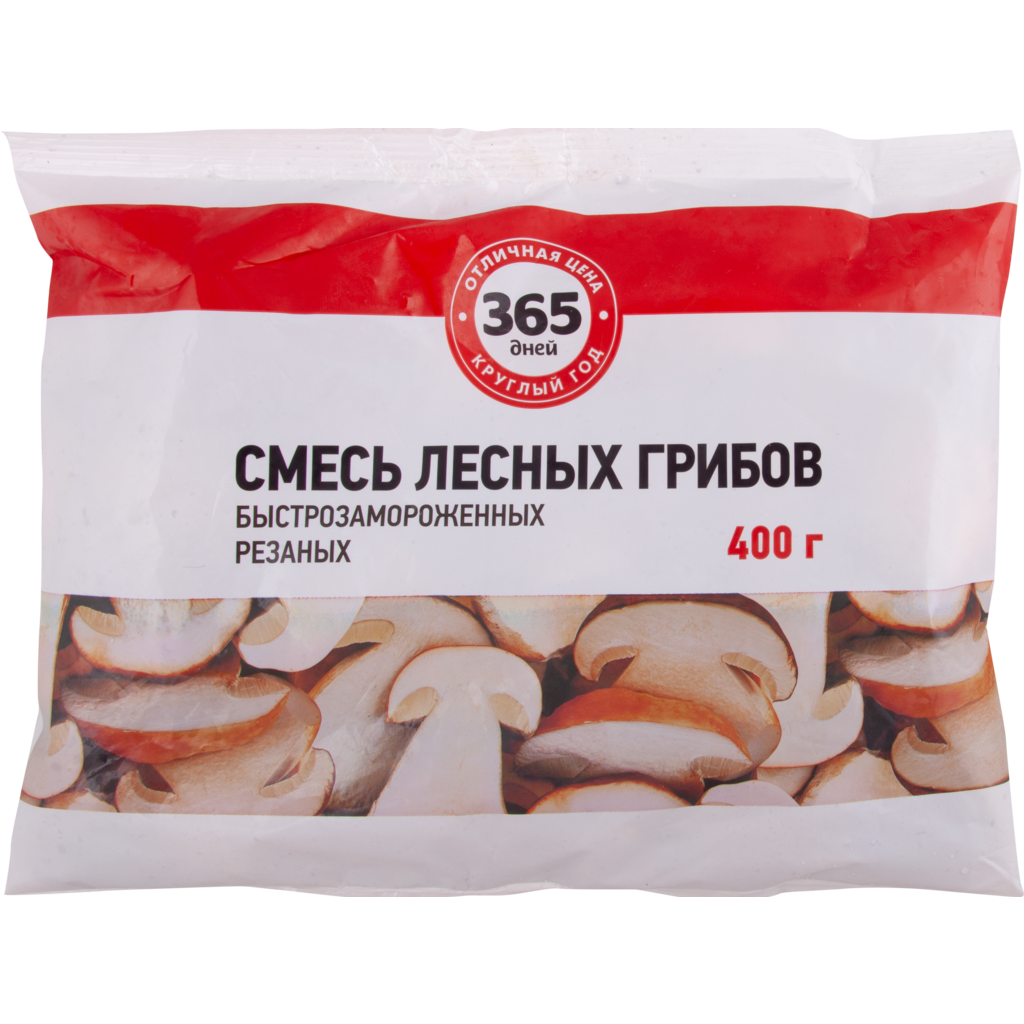 

Смесь грибная 365 Дней Лесные грибы резаные
