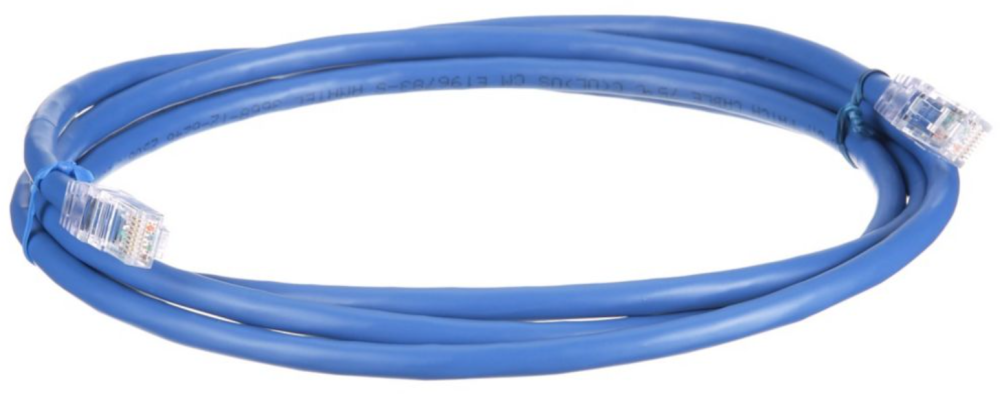 

Патч-корд Panduit RJ-45 - RJ-45 6м (UTP6AX6MBU), Синий