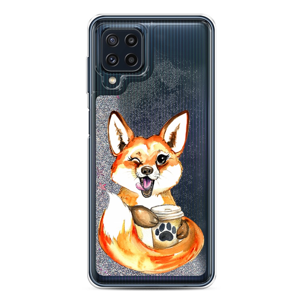 

Чехол Awog на Samsung Galaxy M32 / Самсунг M32 "Подмигивающая лиса с кофе", Разноцветный, 2103591-1