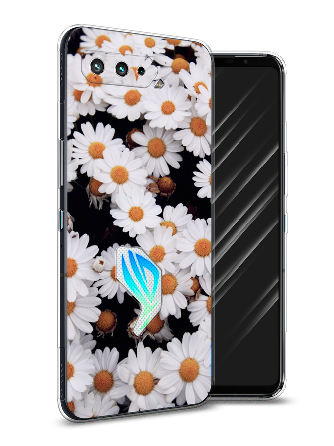 

Чехол Awog на Asus ROG Phone 5S "Ромашковое поле", Белый, 44550-4