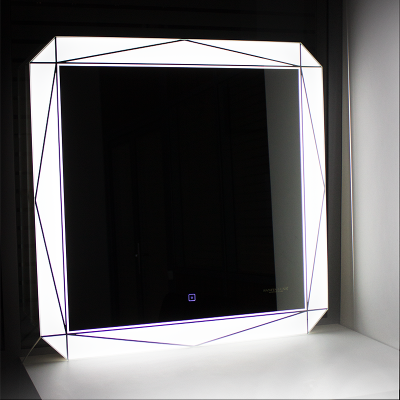 

Зеркало "Лайн Led" 750х750