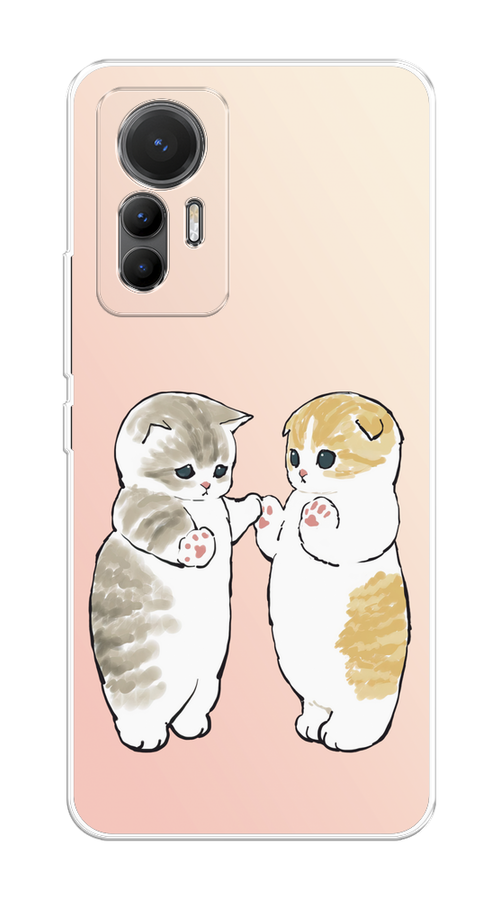 

Чехол на Xiaomi 12 Lite "Пухлые котики", Розовый;бежевый;серый, 315050-1
