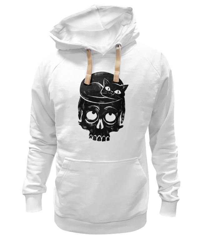 

Худи унисекс Printio Skull art белое 2XL, Белый, Skull art