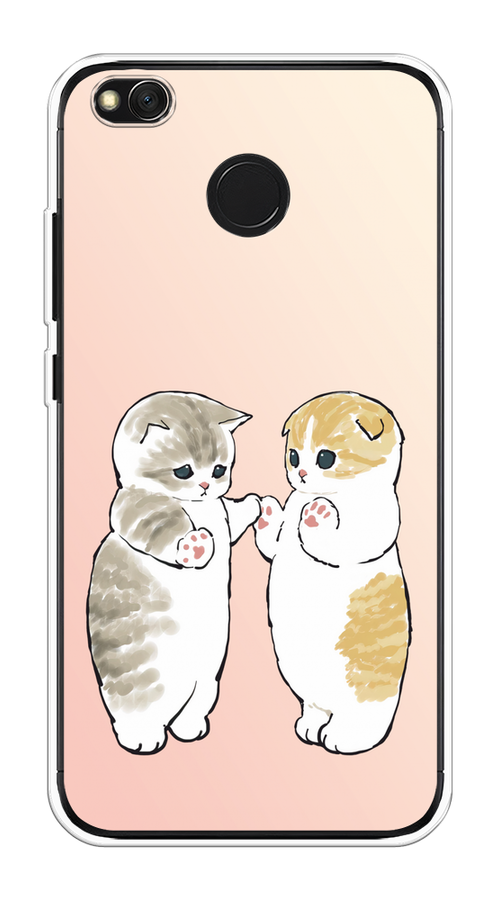 

Чехол на Xiaomi Redmi 4X "Пухлые котики", Розовый;бежевый;серый, 31450-1