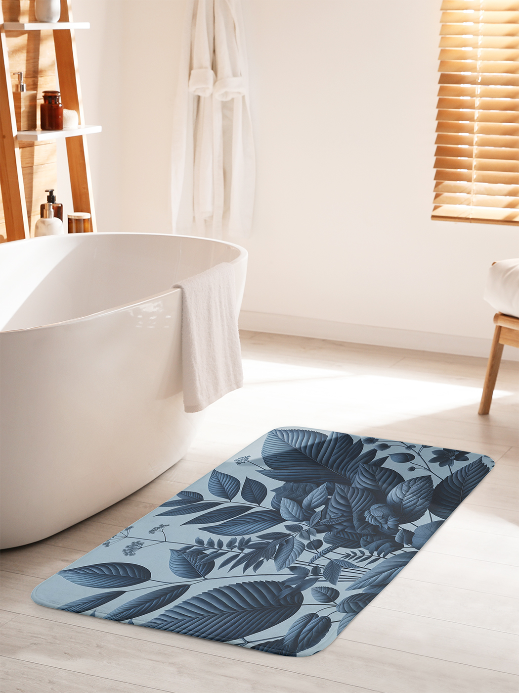 

Коврик для ванной туалета душа JoyArty "Растения в сумерках", bath_sd3050_60x100