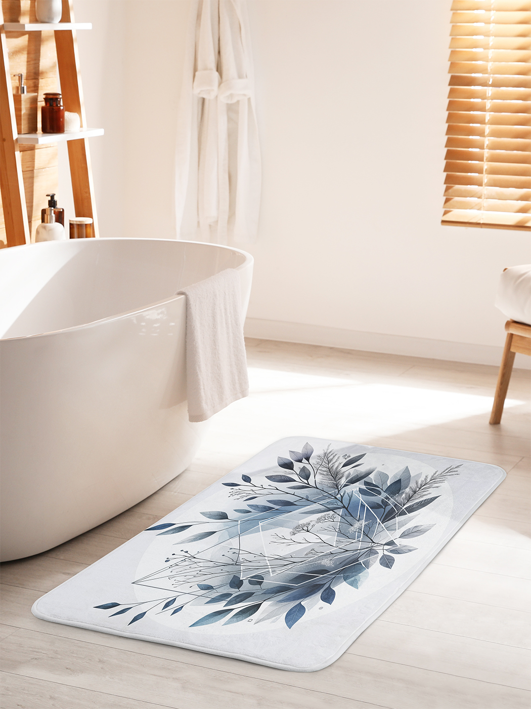

Коврик для ванной туалета душа JoyArty "Акварельные иллюстрации", bath_sd3047_60x100