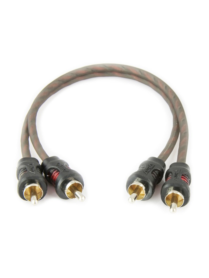 

Кабель автомобильный AuRa межблочный RCA-0202 0,25м