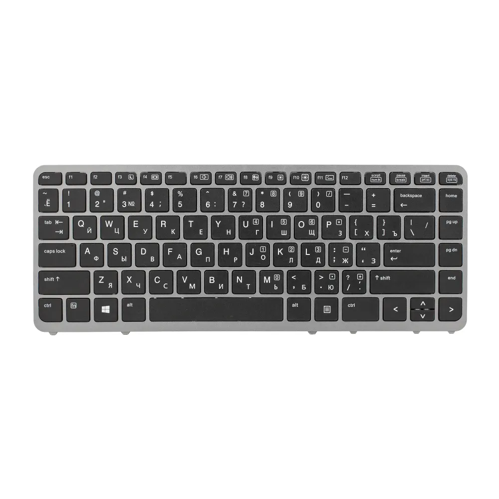 

Клавиатура для ноутбука HP EliteBook 750, 840 G1, 850 G1 Series, p/n: 736654-251, NSK-CP2B