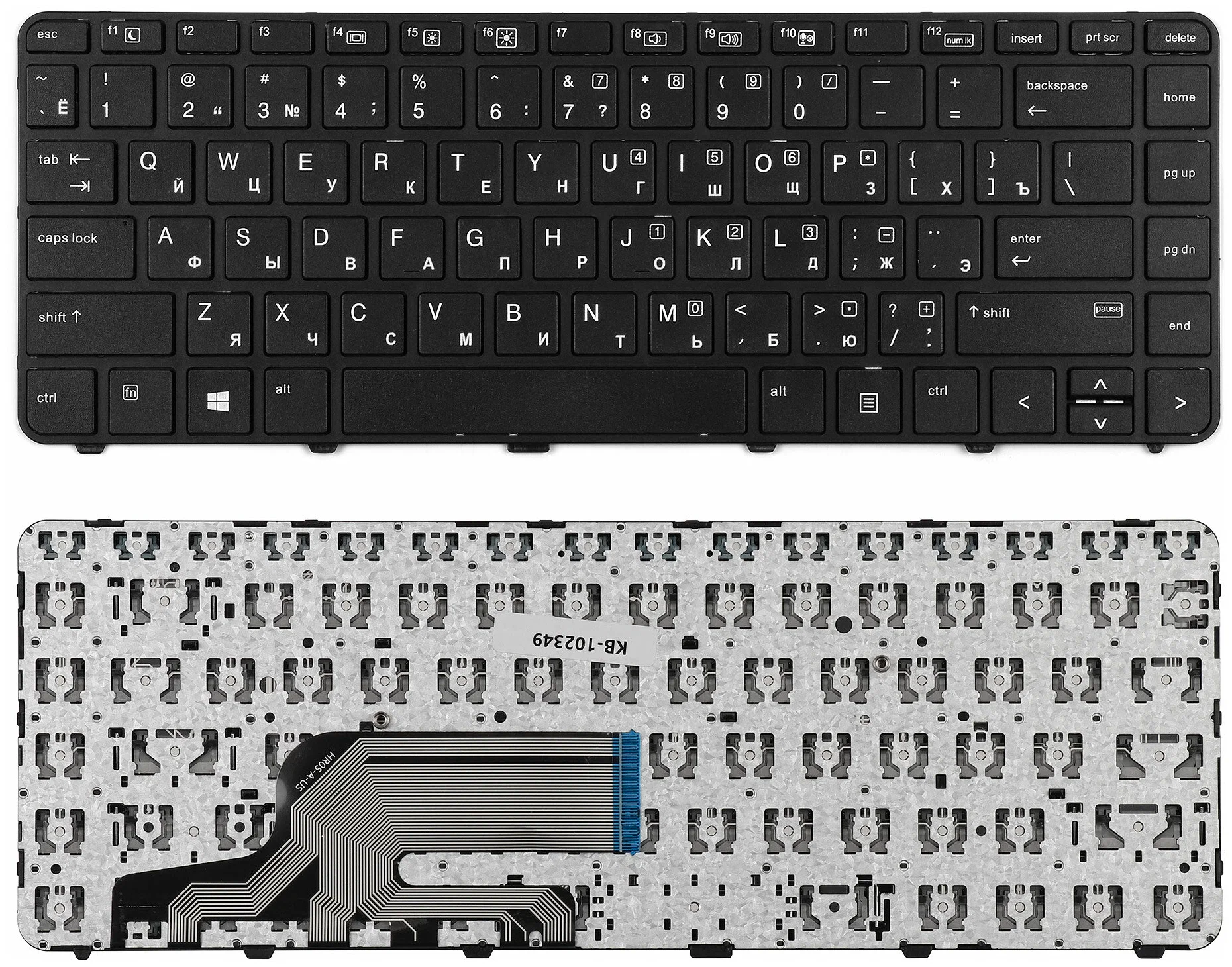 

Клавиатура для ноутбука HP ProBook 430 G3, 440 G3, 430 G4, 440 G4, 445 G3 Series, p/n: 60
