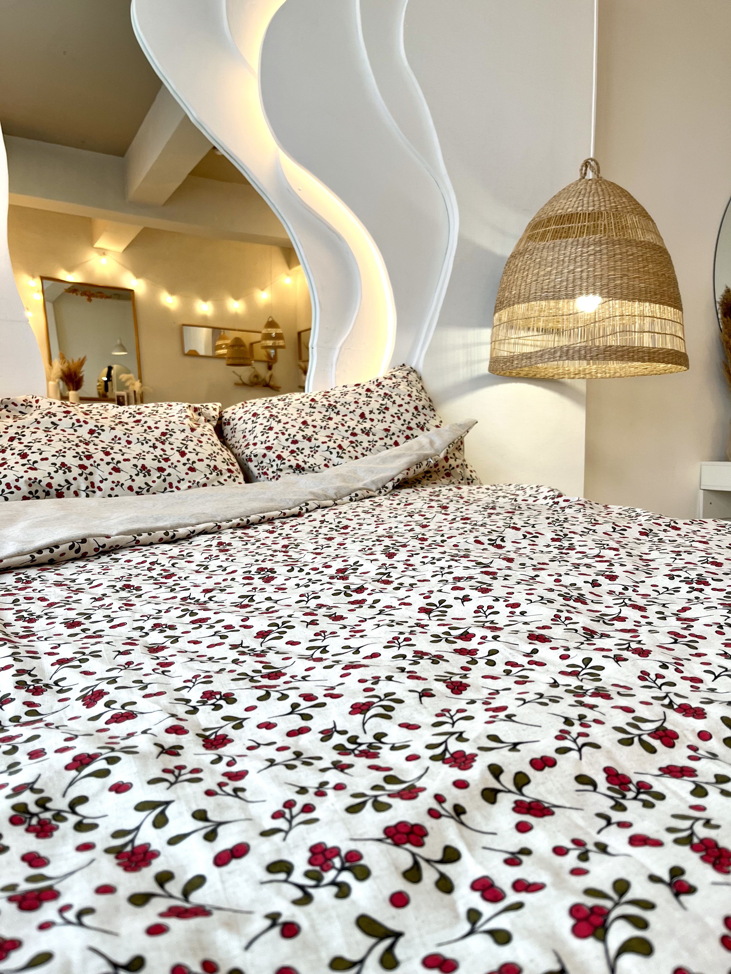 

Комплект постельного белья Sleeping Place семейное Лен 70x70
