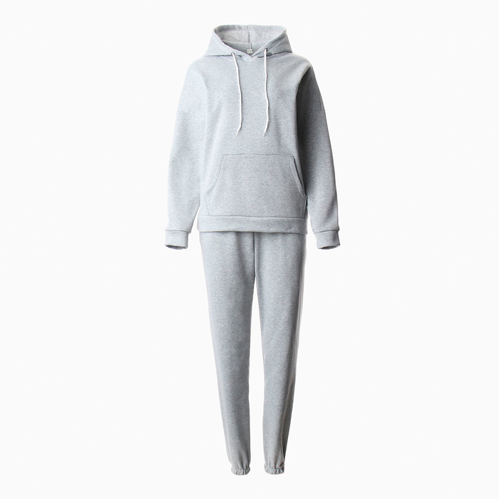 

Костюм женский NoBrand 10145157 серый 50 RU, 10145193