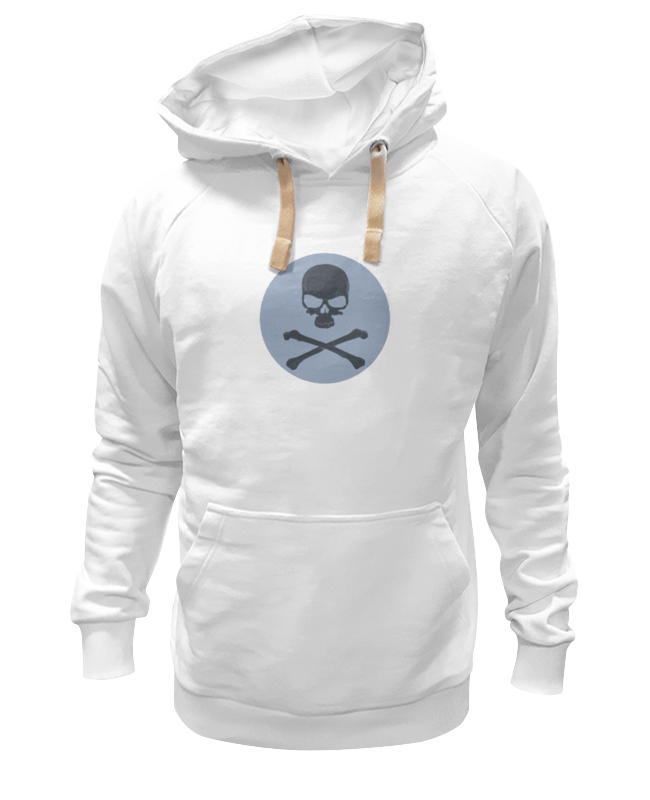 

Худи унисекс Printio Skull белое 2XL, Белый, Skull