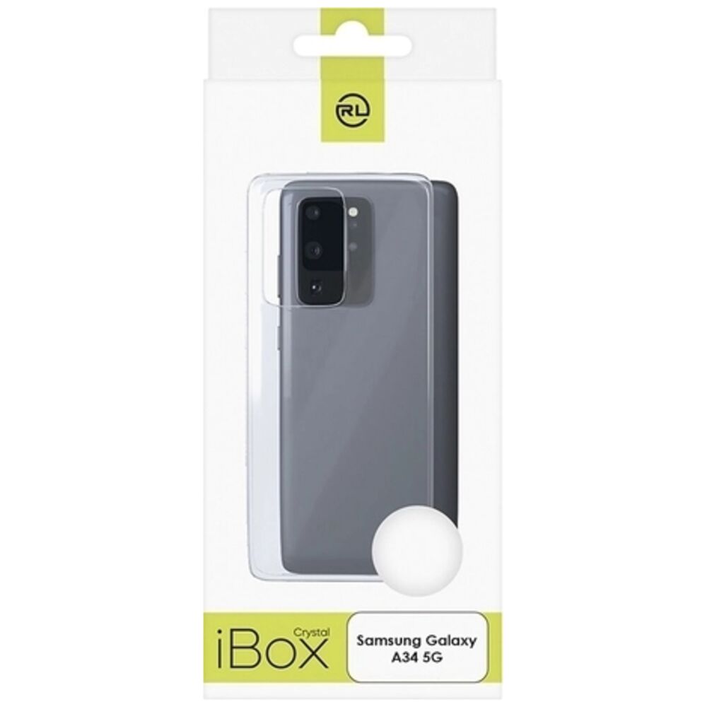 

Чехол для Samsung Galaxy A34 5G Red Line iBox Crystal прозрачный