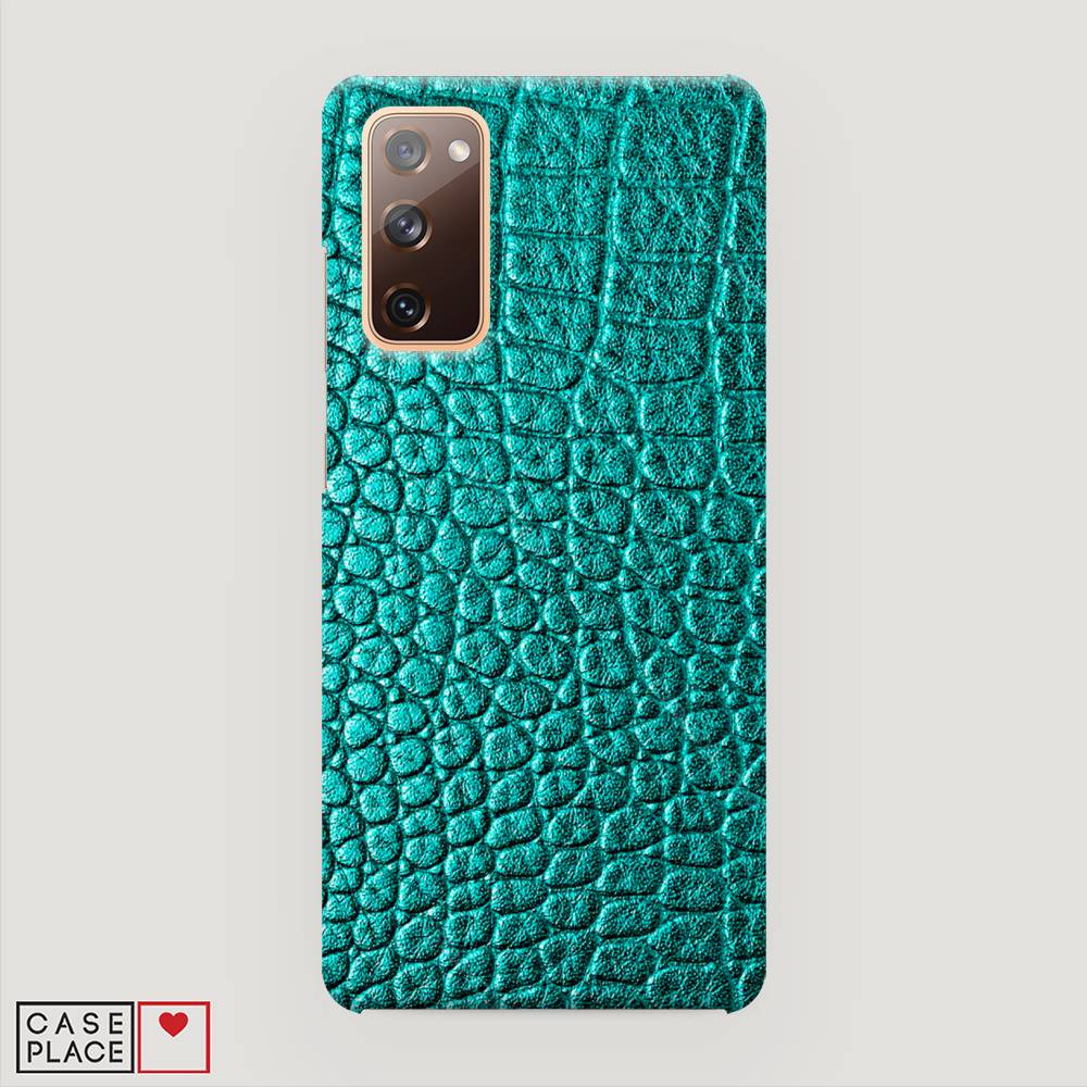 

Пластиковый чехол "Бирюзовая змея" на Samsung Galaxy S20 FE, 2101320-2