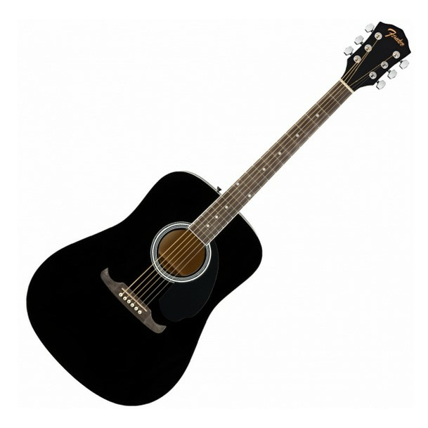 фото Акустическая гитара fender fa-125 dreadnought black wn