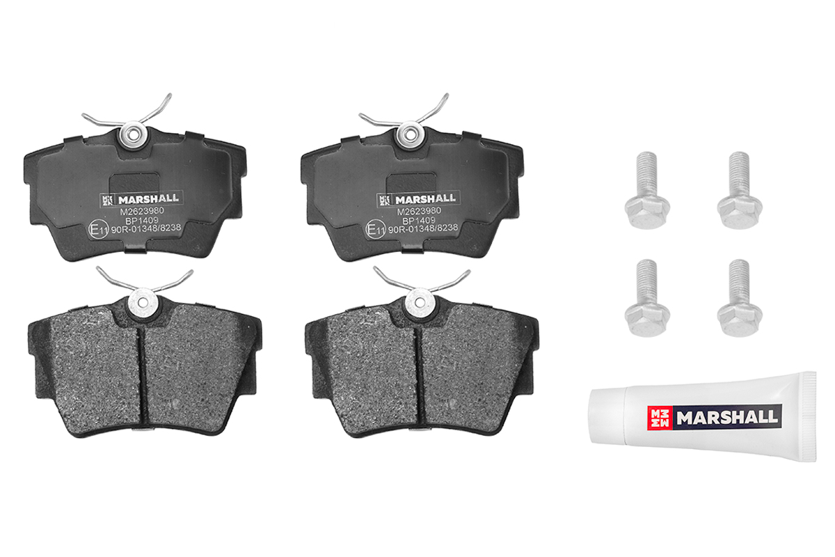 

Тормозные колодки MARSHALL Autoparts задние дисковые m2623980