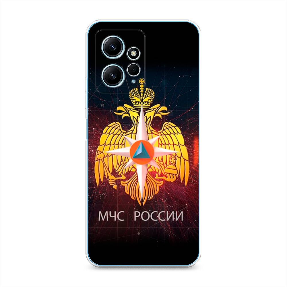 

Силиконовый чехол "МЧС России" на Xiaomi Redmi Note 12 4G, Черный