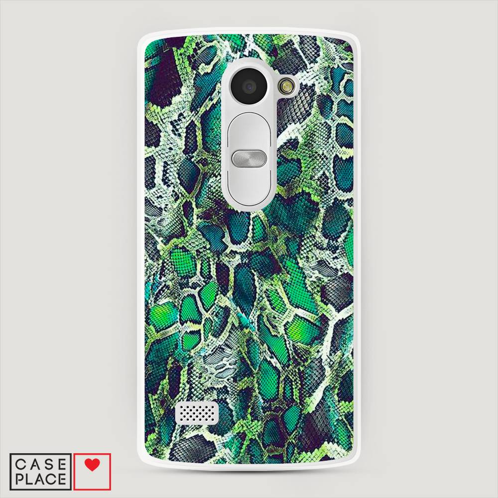 

Чехол Awog "Зеленая кожа змеи" для LG Leon (H324)