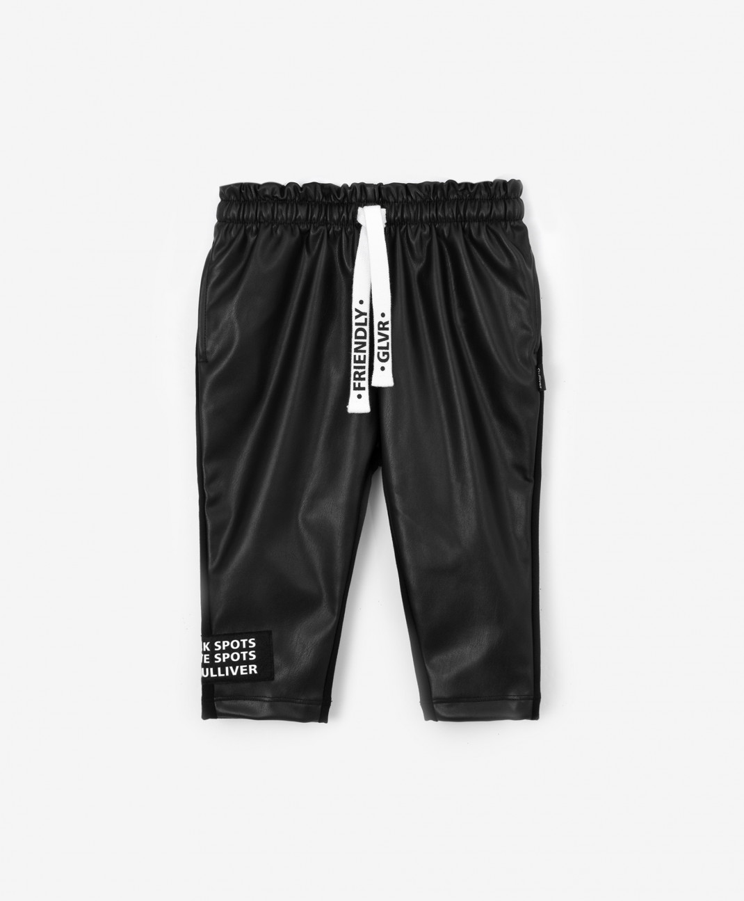 

Брюки трикотажные черные Gulliver 22231GBC5602 р.74, 22231GBC5602