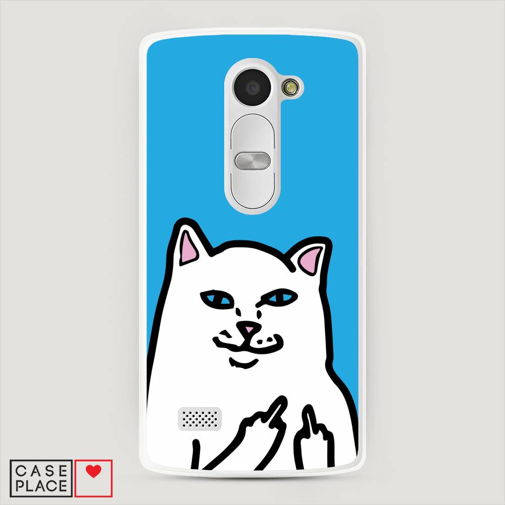 

Чехол Awog "Кот жесть" для LG Leon (H324)