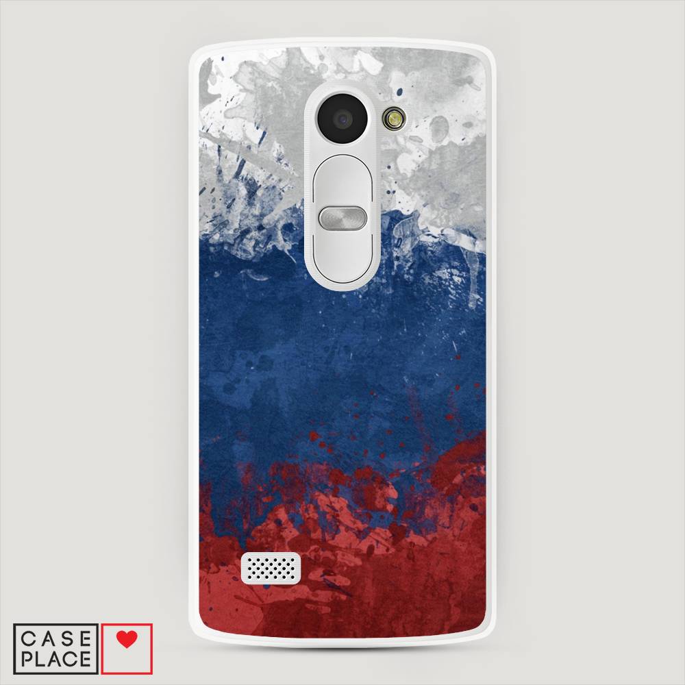 

Чехол Awog "Флаг России неровный" для LG Leon (H324)