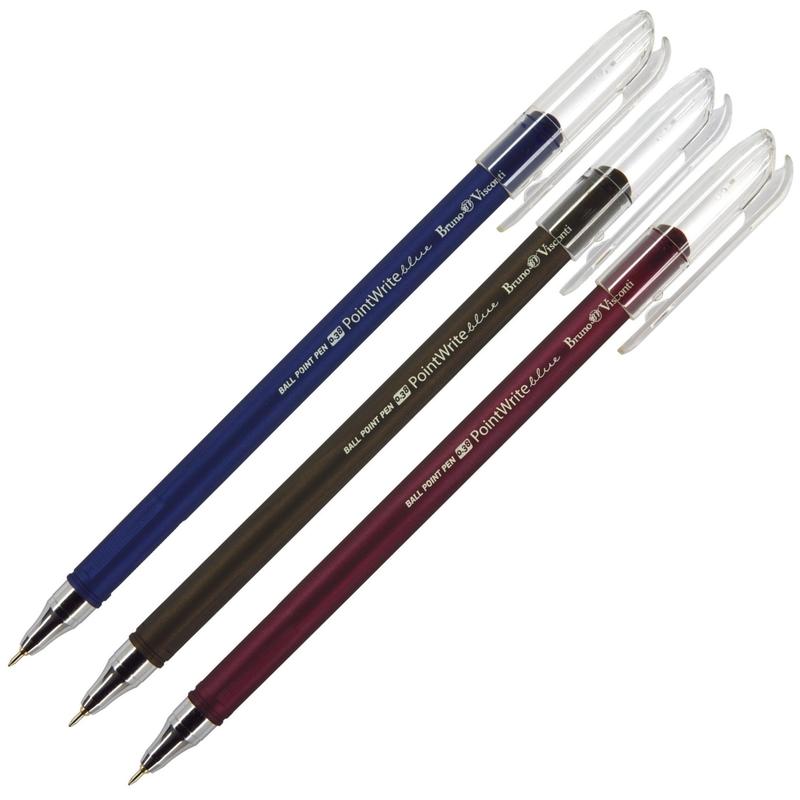 

Ручка шариковая BrunoVisconti PointWrite 20-0210-6 0,38 мм синяя 144 шт, 20-0210-6