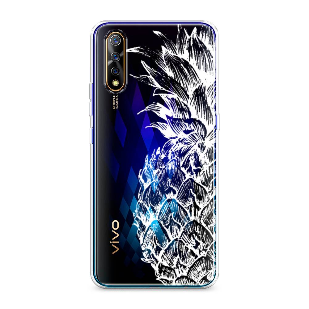 

Чехол Awog на Vivo iQOO Neo/V17 Neo "Ананас графика белая", Разноцветный, 262050-10