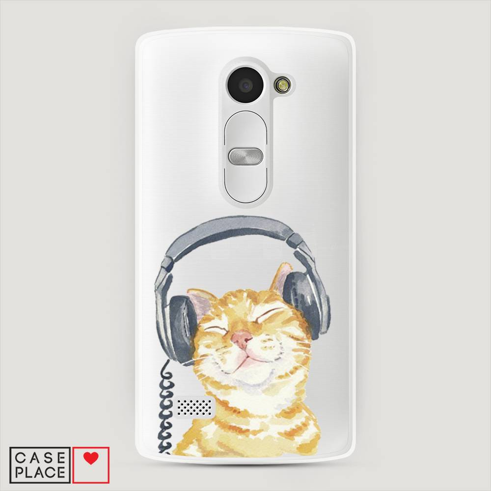 

Чехол Awog "Кот меломан" для LG Leon (H324)
