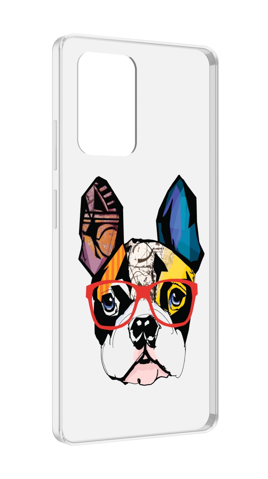 

Чехол MyPads Мопс-в-очках для ZTE Blade V40 Pro, Tocco