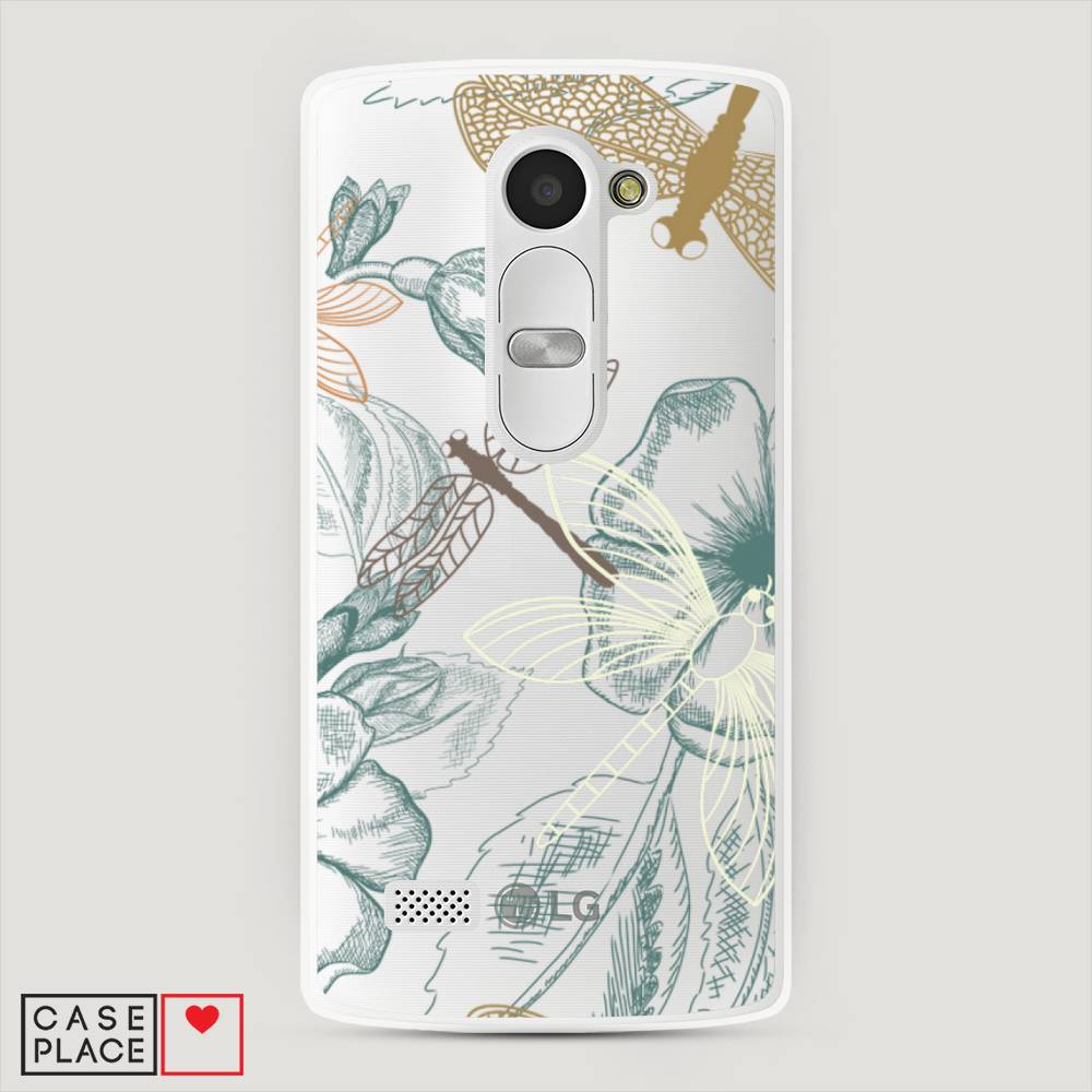 

Чехол Awog "Тени стрекоз" для LG Leon (H324)