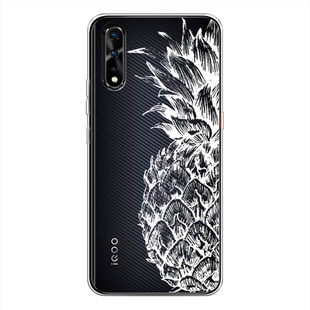 

Чехол Awog на Vivo iQOO Neo/V17 Neo "Ананас графика белая", Разноцветный, 261250-10
