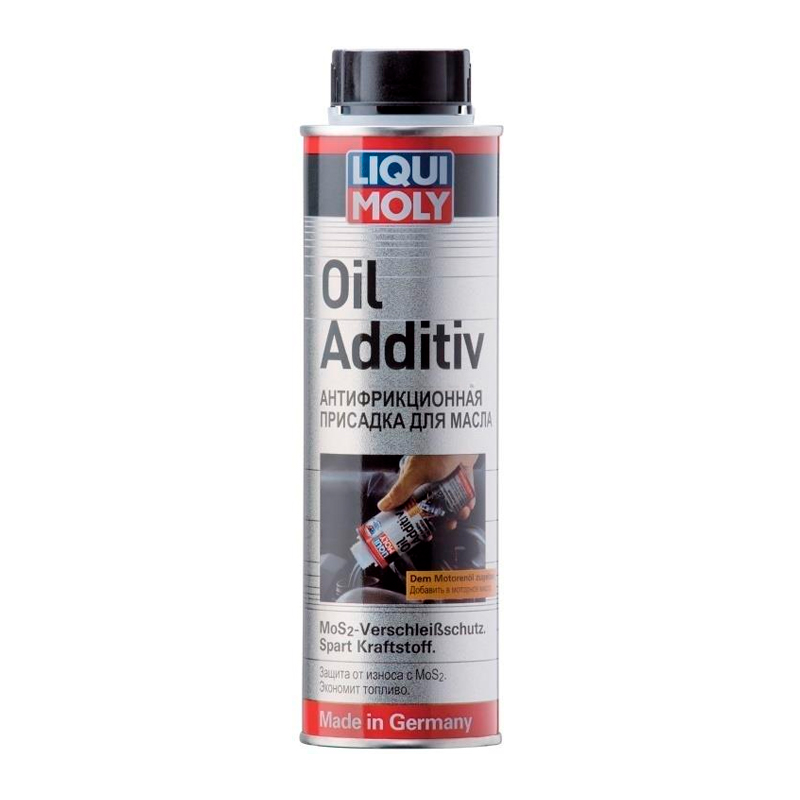 LIQUI MOLY 8342 Антифрикционная присадка с дисульфидом молибдена в моторное масло (300ml)