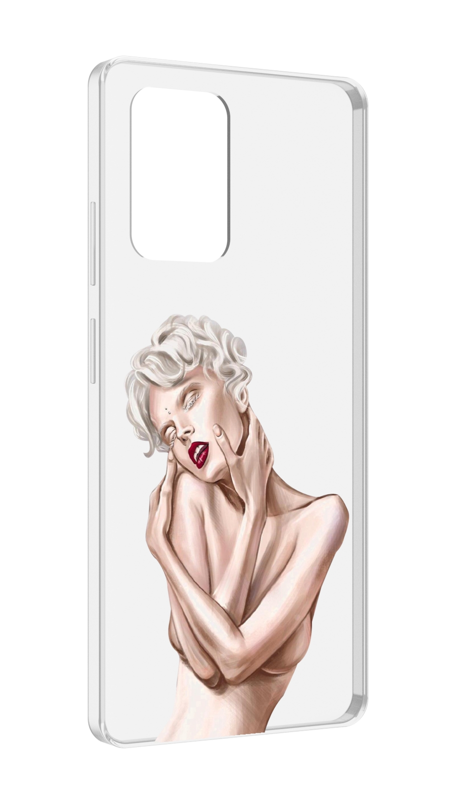 

Чехол MyPads Мигера женский для ZTE Blade V40 Pro, Tocco