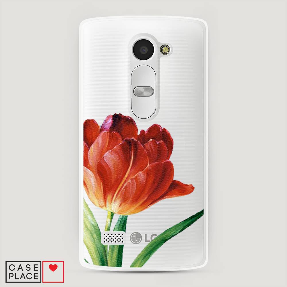 

Чехол Awog "Красный тюльпан" для LG Leon (H324)