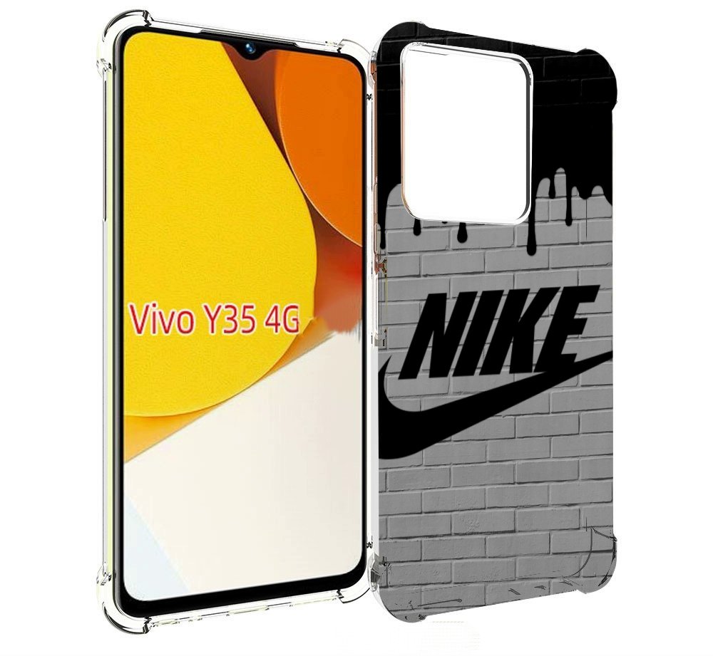 

Чехол MyPads найк в краске для Vivo Y35 4G 2022 / Vivo Y22, Прозрачный, Tocco