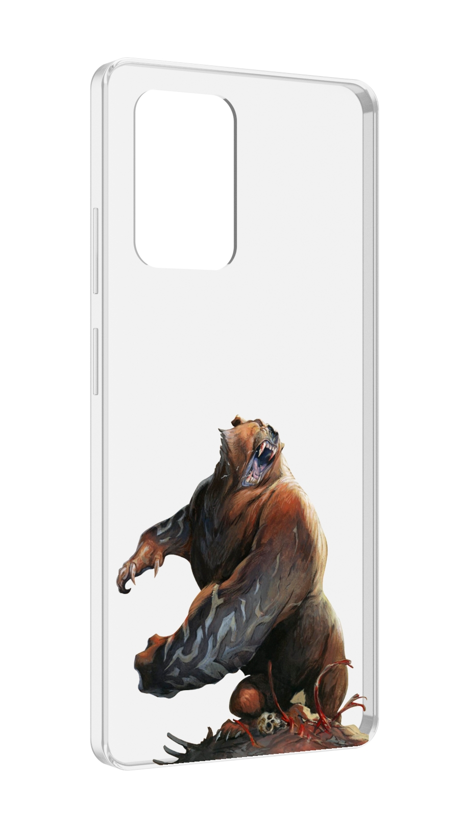 

Чехол MyPads Медведь-жестокий для ZTE Blade V40 Pro, Tocco
