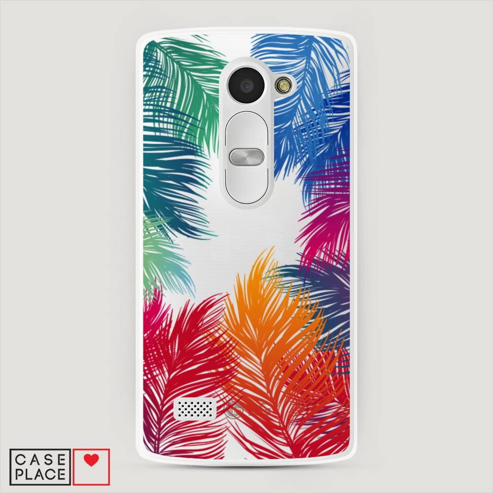 

Чехол Awog "Рамка из перьев" для LG Leon (H324)