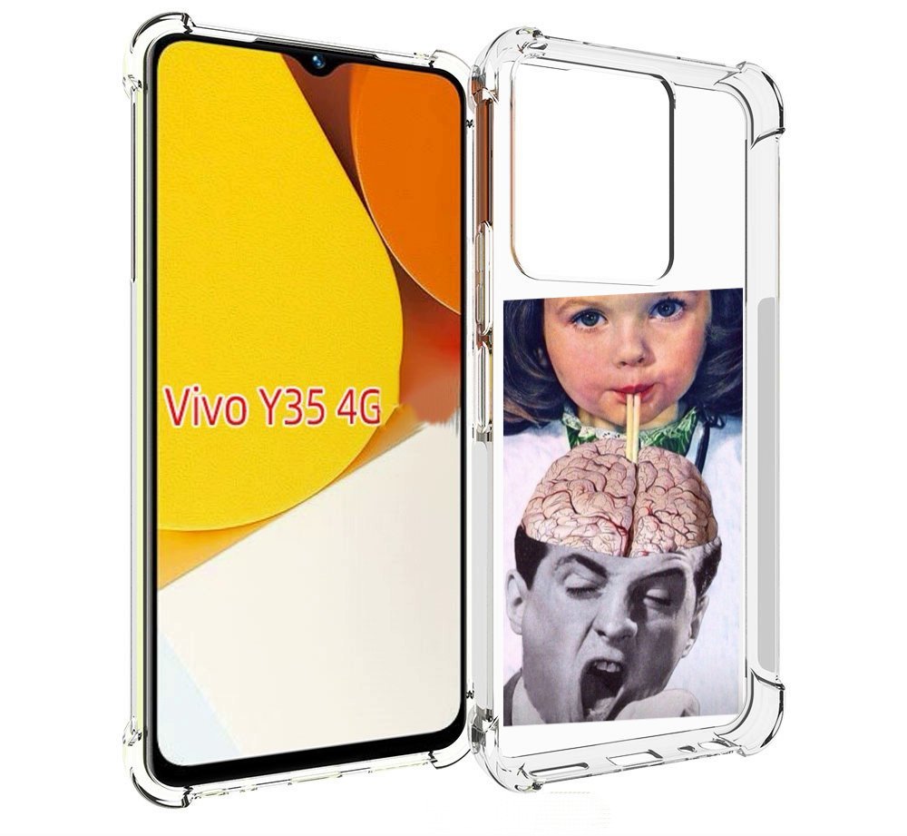 

Чехол MyPads на-здоровье для Vivo Y35 4G 2022 / Vivo Y22, Прозрачный, Tocco