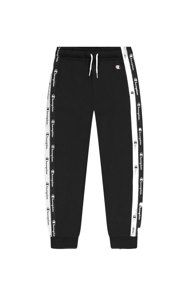 фото Брюки детские champion legacy american tape rib cuff pants 305801-kk001 цв.черный р.122